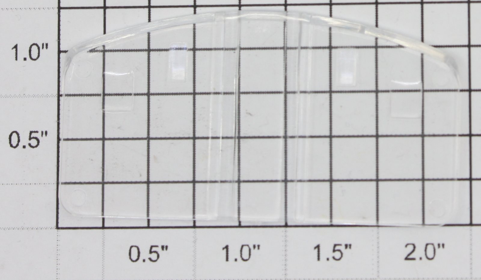 Lionel 8129-65 Clear Window without Bulb Holder