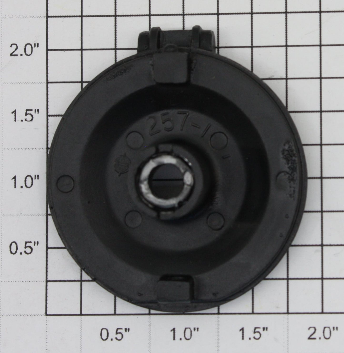 Lionel 257-10 Black Diecast Boiler Front