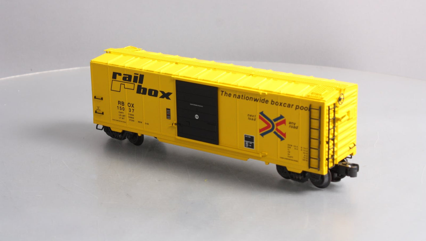 K-Line K751-8012 O Gauge Railbox Die-Cast Boxcar #15037 LN/Box