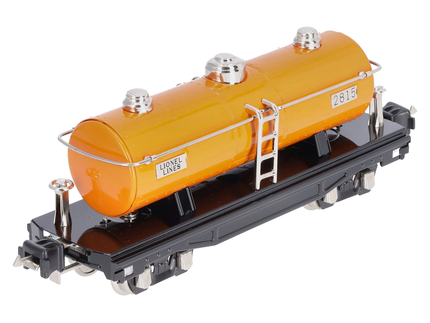 MTH 11-70007 O Gauge Orange Tinplate Tank Car #2815