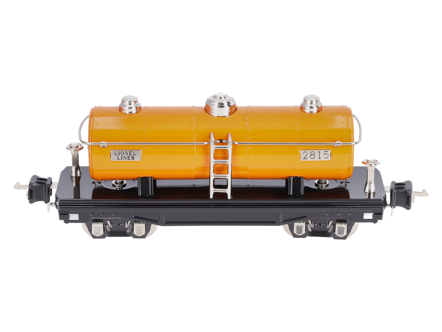 MTH 11-70007 O Gauge Orange Tinplate Tank Car #2815