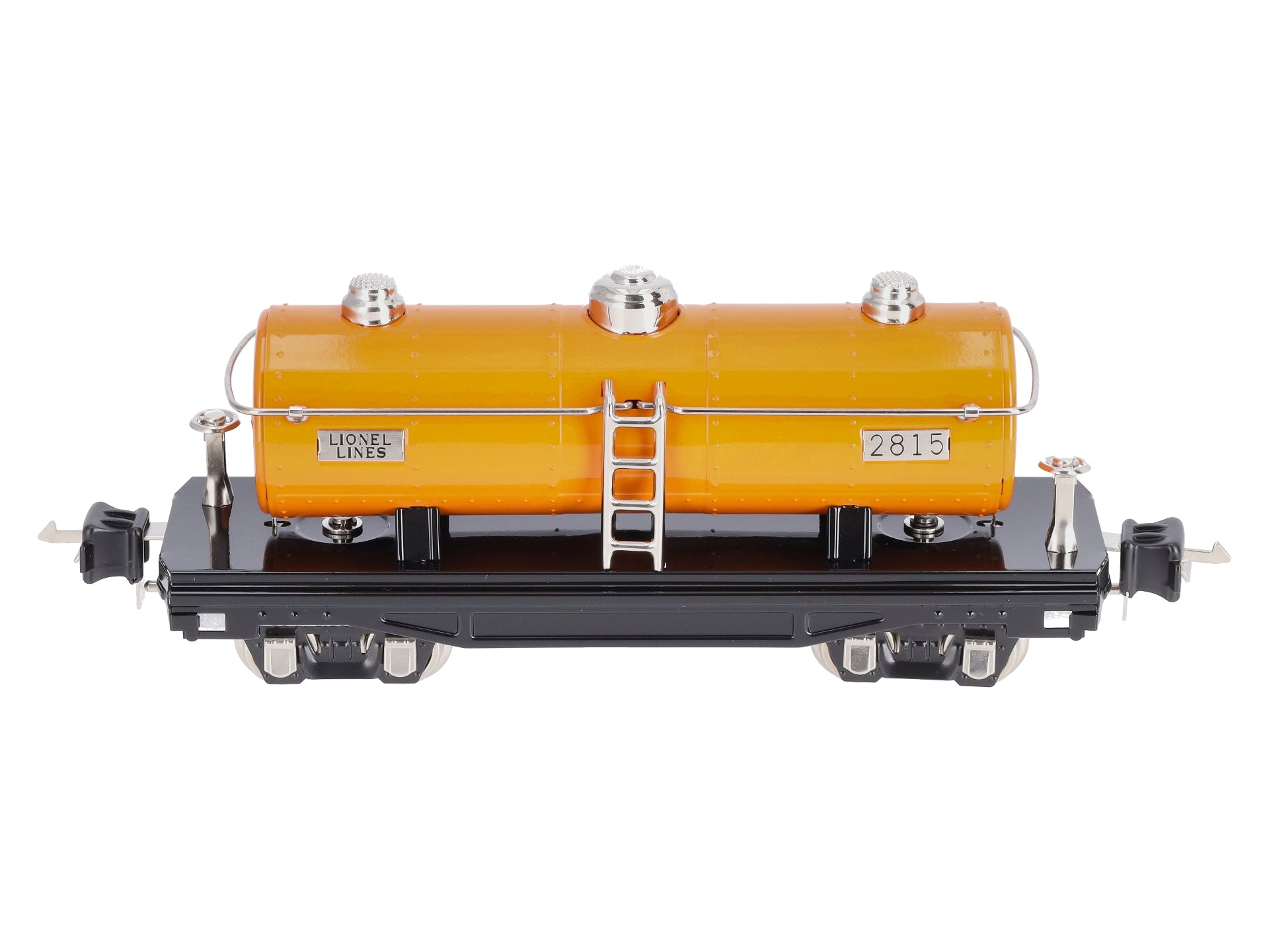 MTH 11-70007 O Gauge Orange Tinplate Tank Car #2815