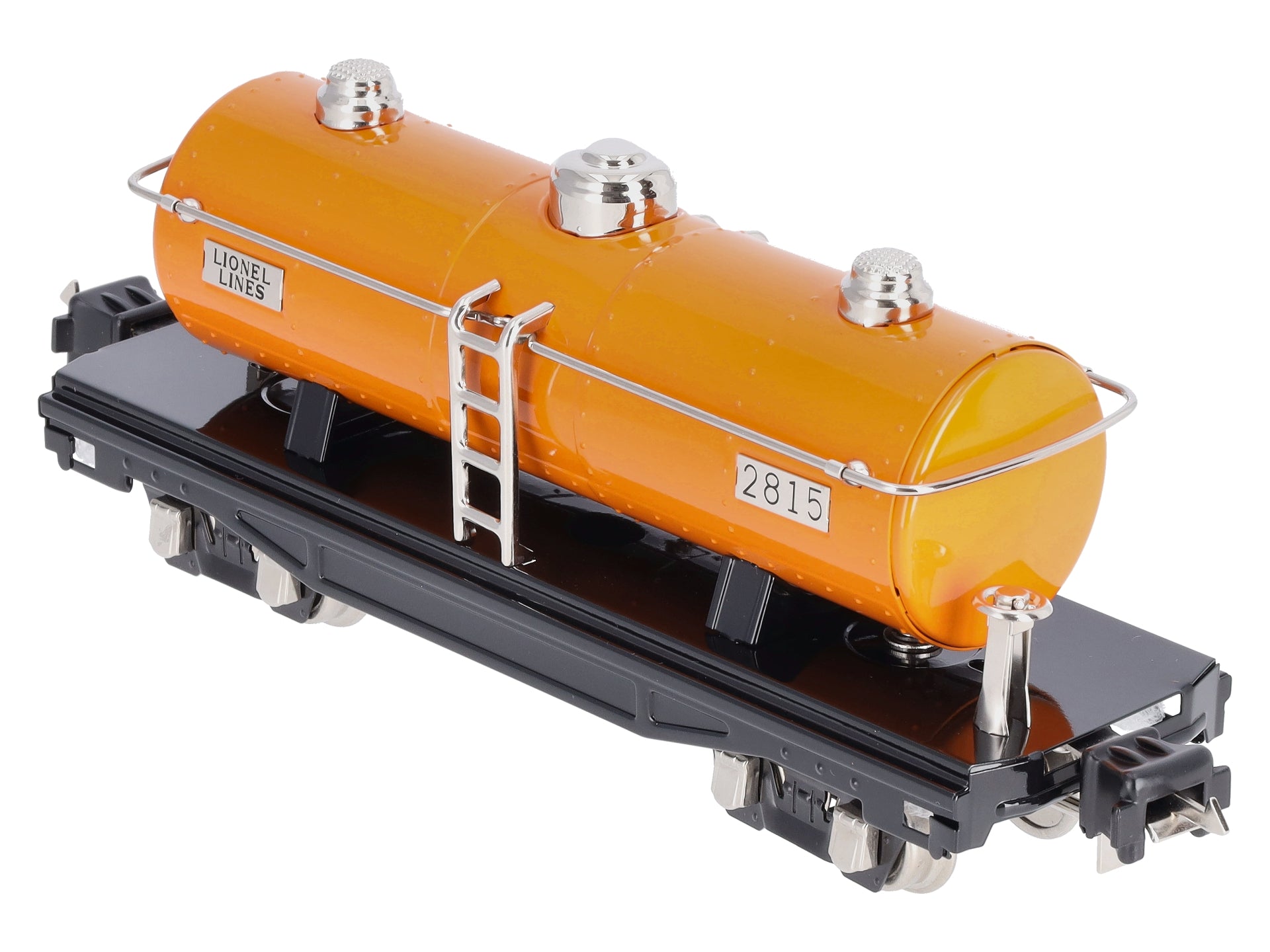 MTH 11-70007 O Gauge Orange Tinplate Tank Car #2815