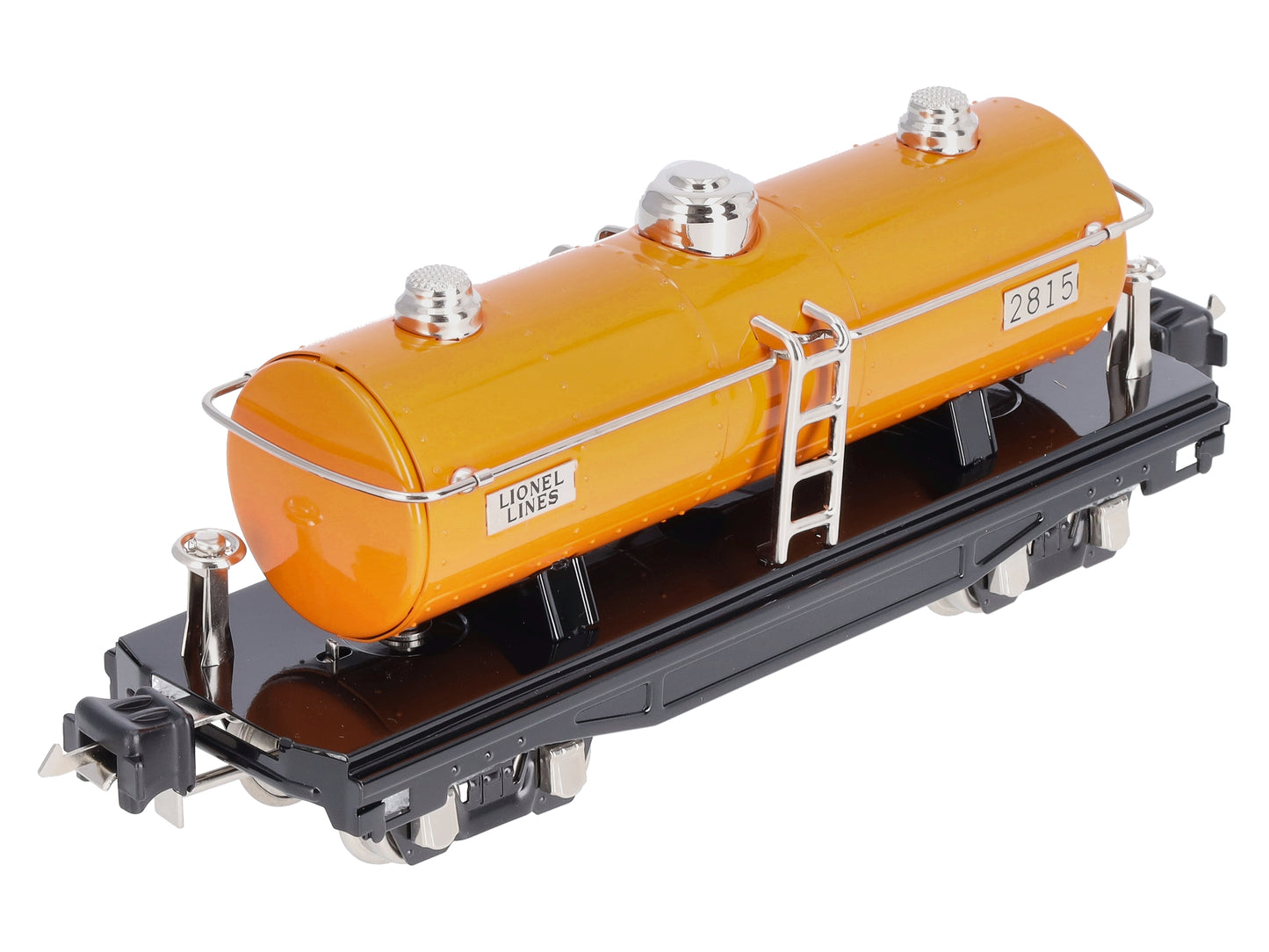 MTH 11-70007 O Gauge Orange Tinplate Tank Car #2815