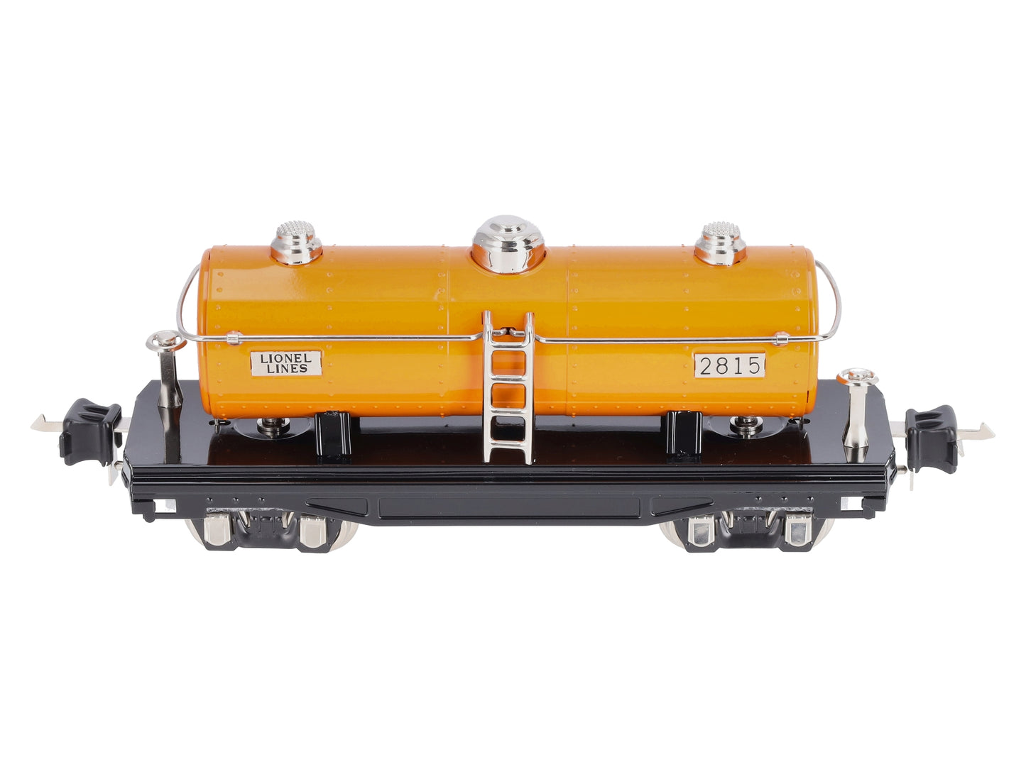 MTH 11-70007 O Gauge Orange Tinplate Tank Car #2815