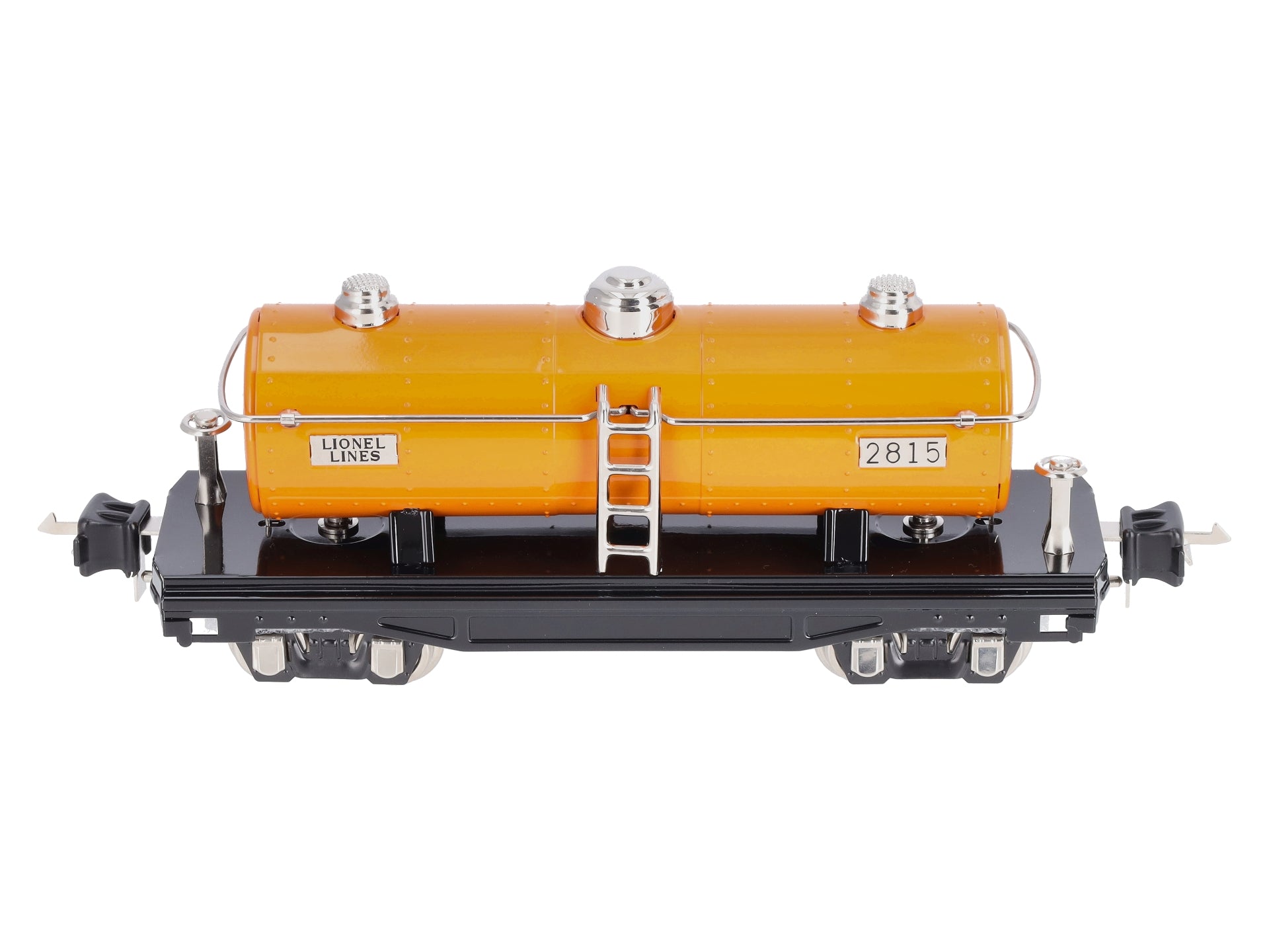 MTH 11-70007 O Gauge Orange Tinplate Tank Car #2815