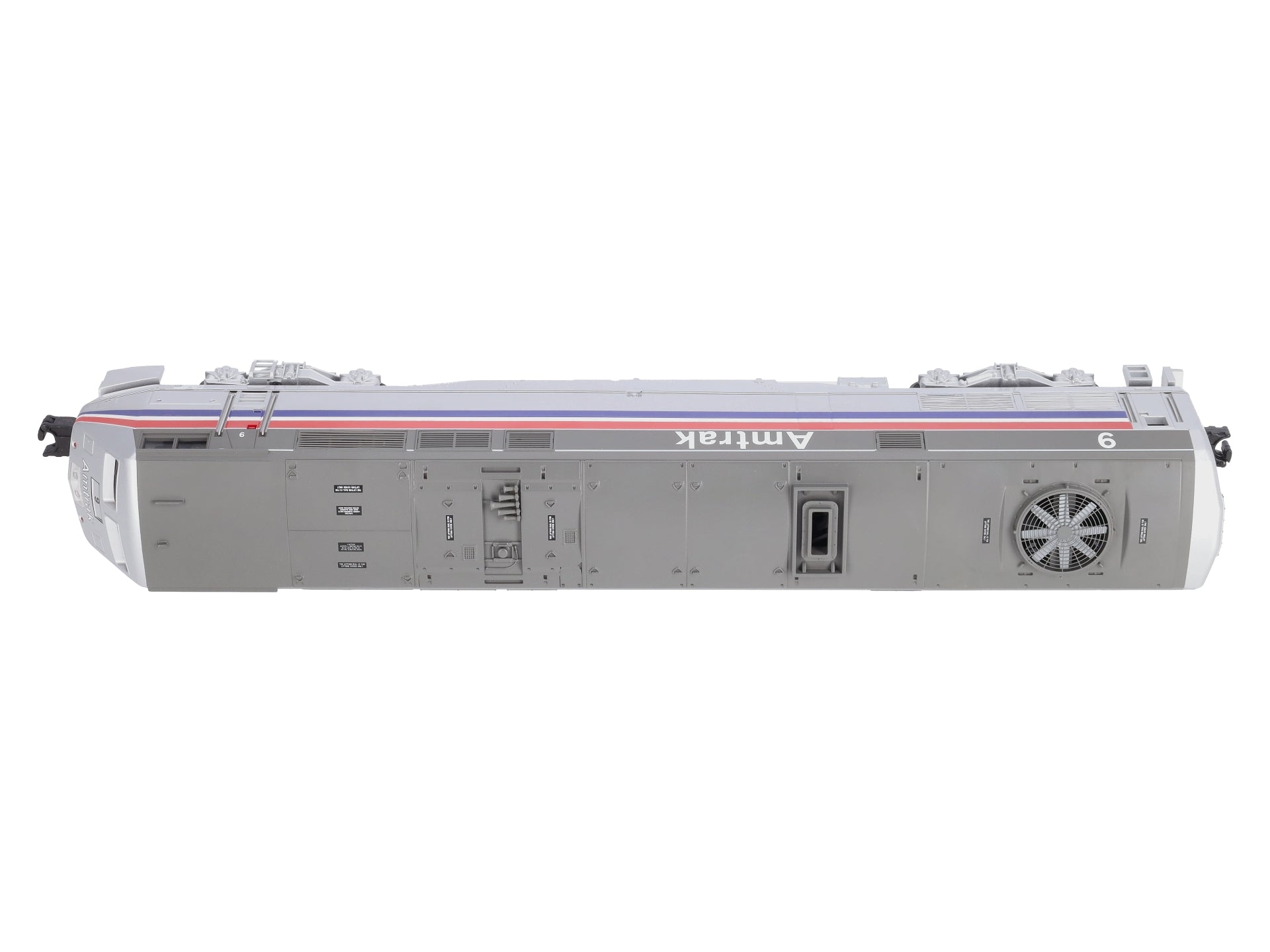 MTH 20-2189-1 O Amtrak G.E. Genesis P42 Diesel Engine Cab w/PS1 #9 NIB