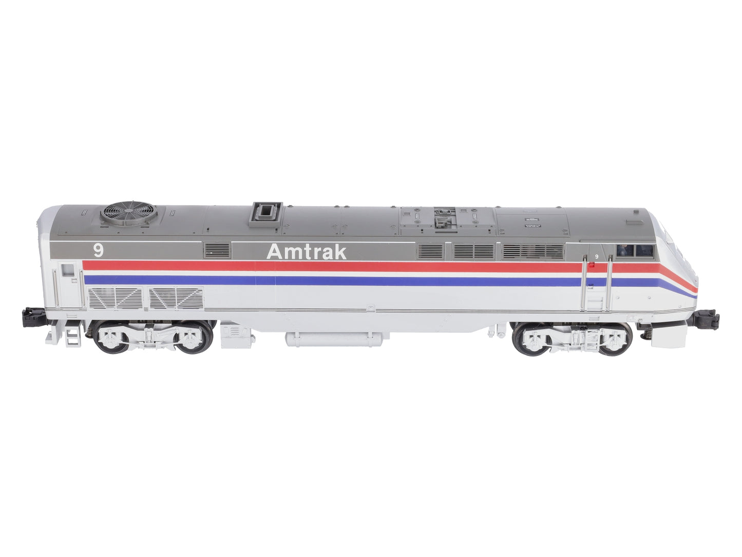 MTH 20-2189-1 O Amtrak G.E. Genesis P42 Diesel Engine Cab w/PS1 #9 NIB