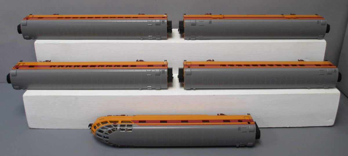 MTH 20-65019 O Milwaukee Road 70' Streamlined Passenger Car Set (Set of 5) LN/Box