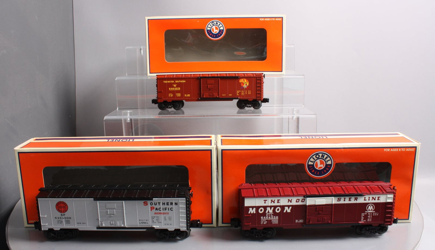 Lionel 6-39223 O Gauge 6464 Boxcar Archive 3-Pack LN/Box