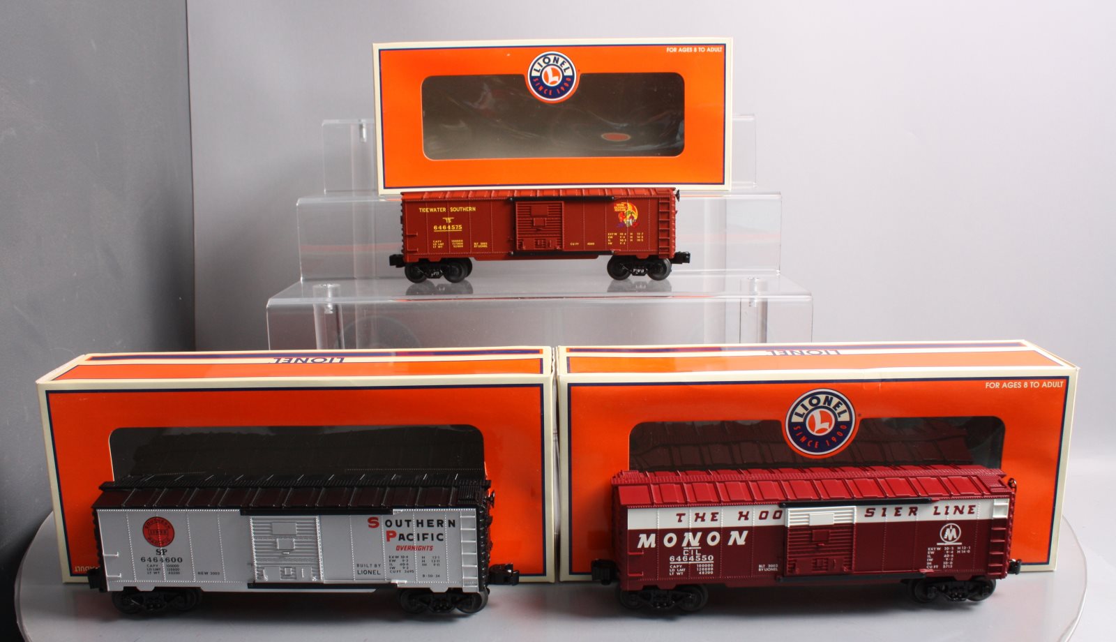 Lionel 6-39223 O Gauge 6464 Boxcar Archive 3-Pack LN/Box