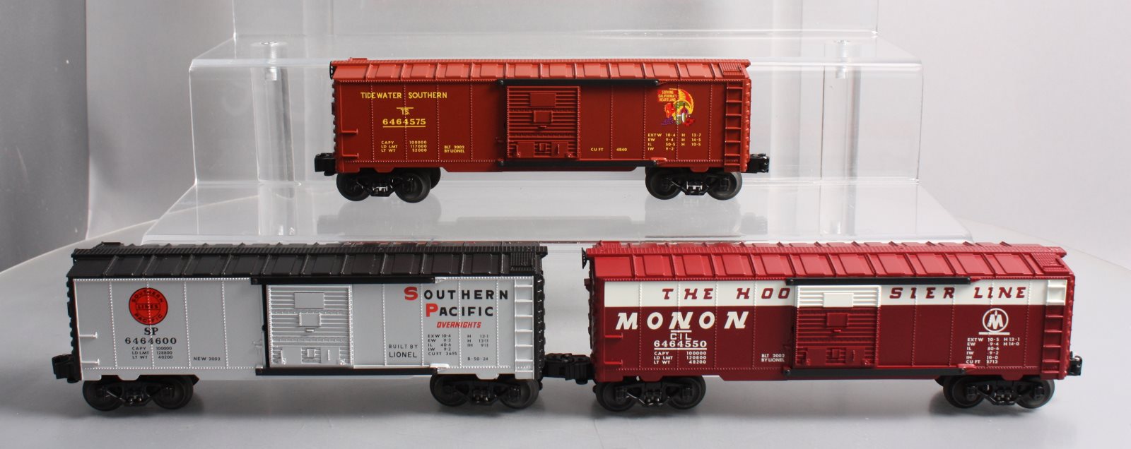 Lionel 6-39223 O Gauge 6464 Boxcar Archive 3-Pack LN/Box