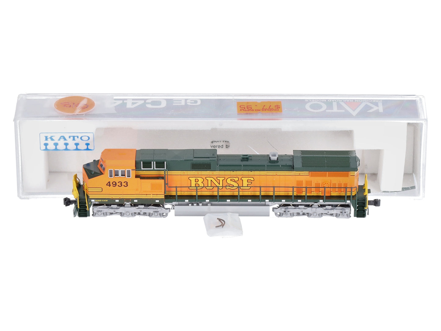Kato 176-3513 N Scale BNSF C44-9W Diesel Locomotive #4933