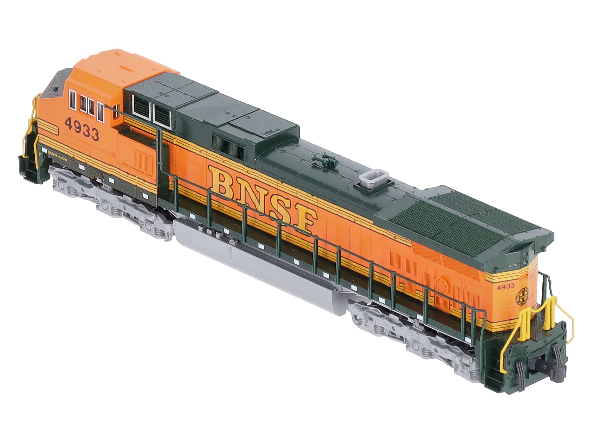 Kato 176-3513 N Scale BNSF C44-9W Diesel Locomotive #4933 – Trainz