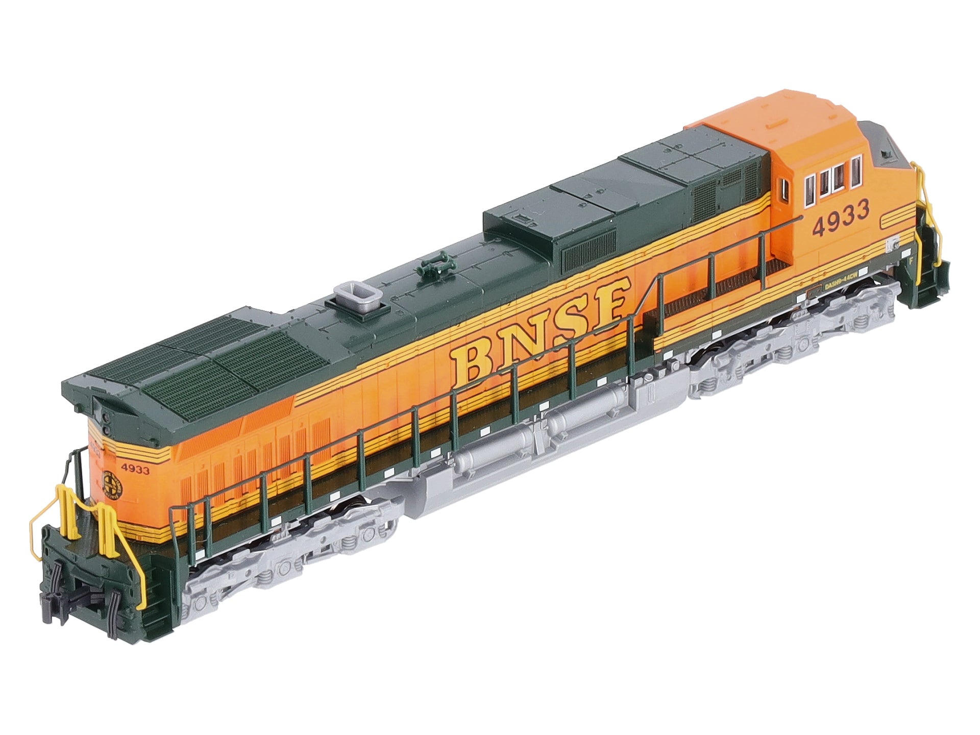 Kato 176-3513 N Scale BNSF C44-9W Diesel Locomotive #4933 – Trainz