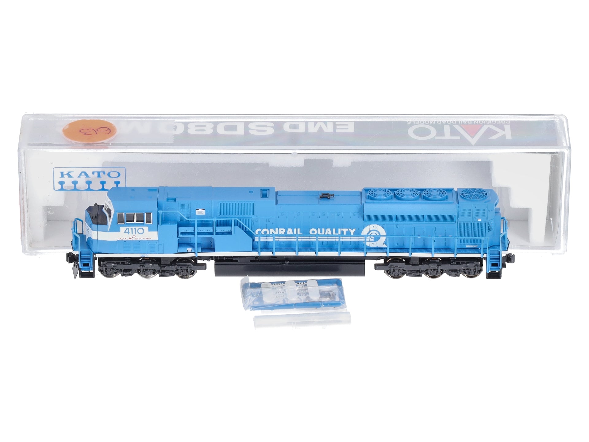 Kato 1765501A N Scale Conrail EMD SD80MAC Diesel Locomotive #4110