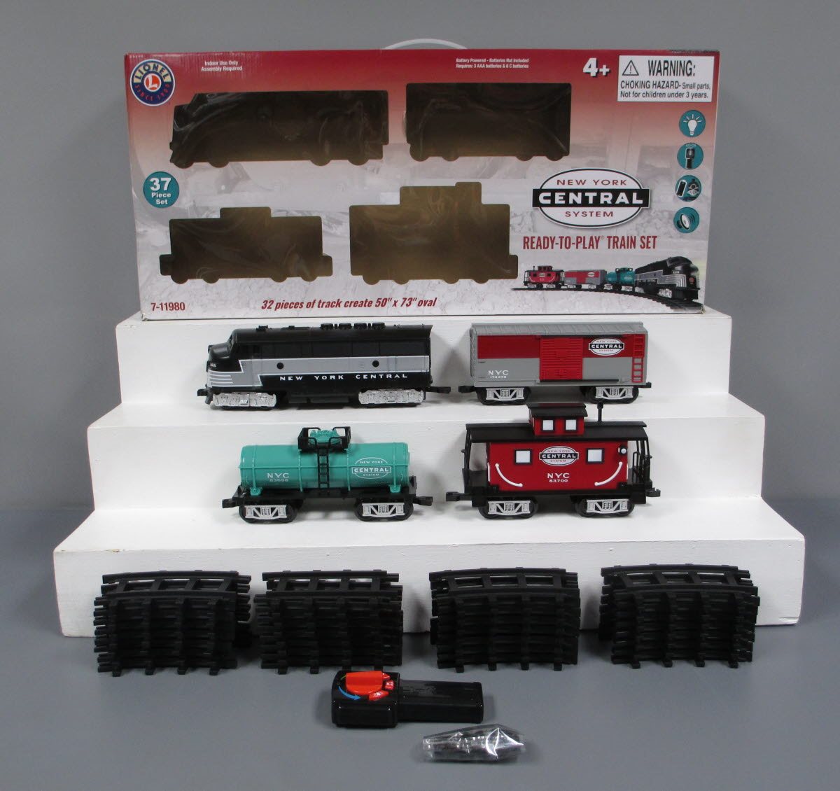 Lionel 7-11980 O New York Central System Ready To Play Train Set LN/Box