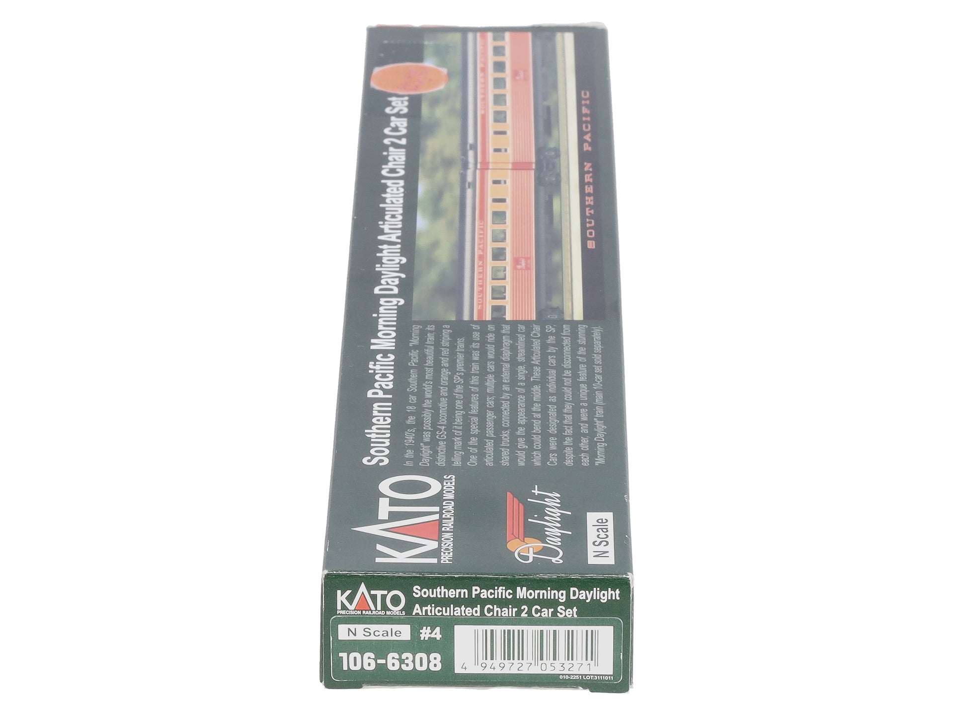 Kato 106-6308 N SP 'Morning Daylight' 2-Car Set #4