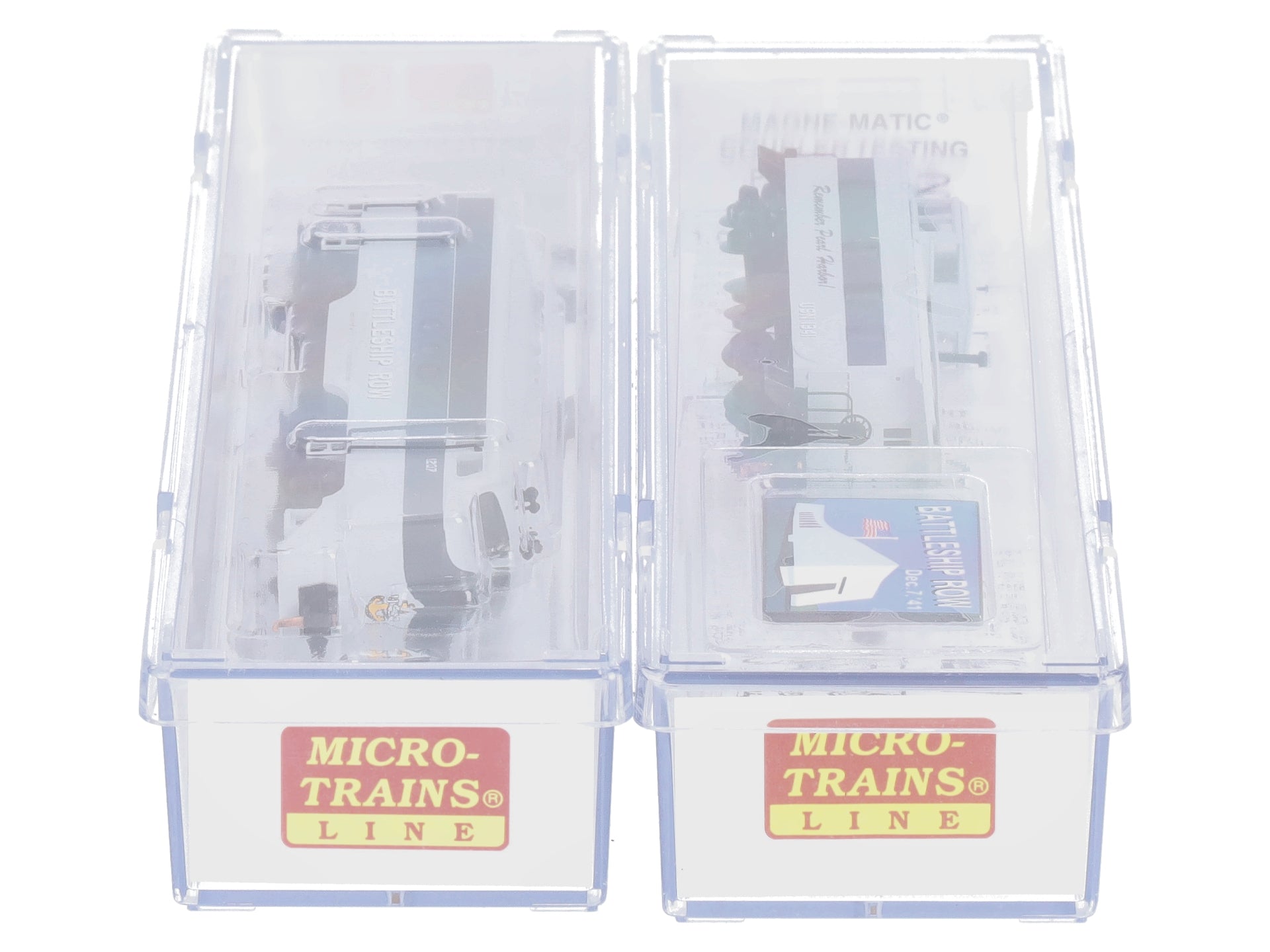 Micro-Trains 99321051 N Pearl Harbor Battleship Row Diesel & Caboose Set w/ DCC LN/Box