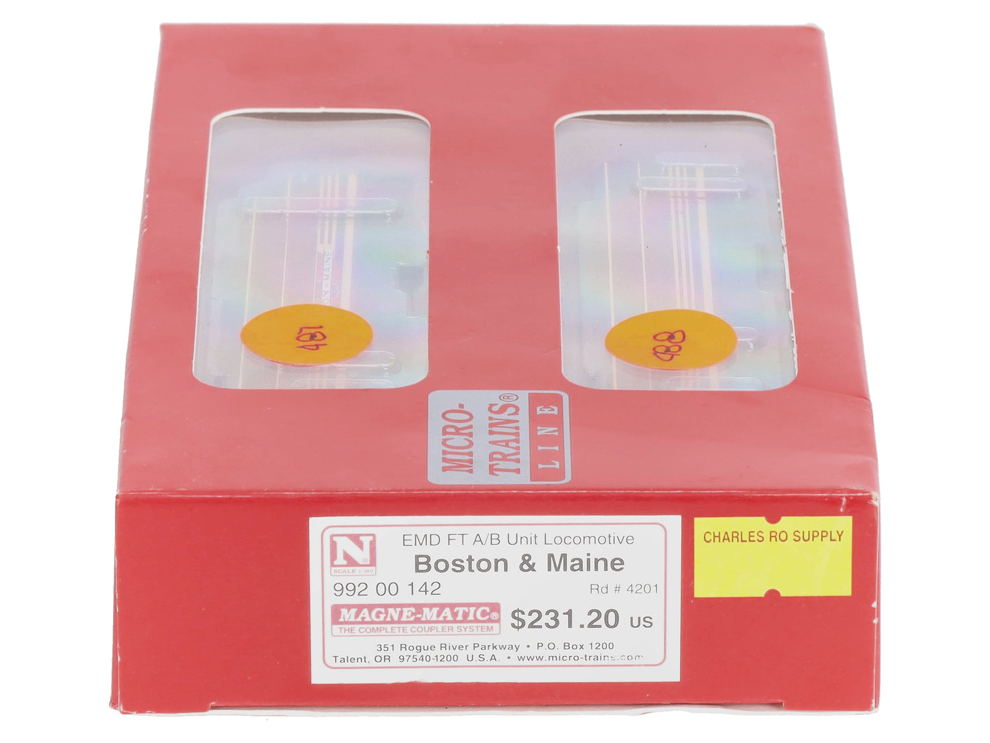 Micro-Trains 99200142 N Scale Boston & Maine AB Diesel Locomotives LN/Box
