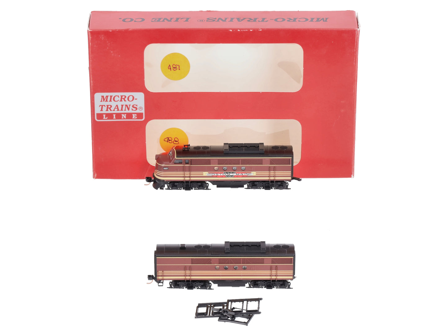 Micro-Trains 99200142 N Scale Boston & Maine AB Diesel Locomotives LN/Box