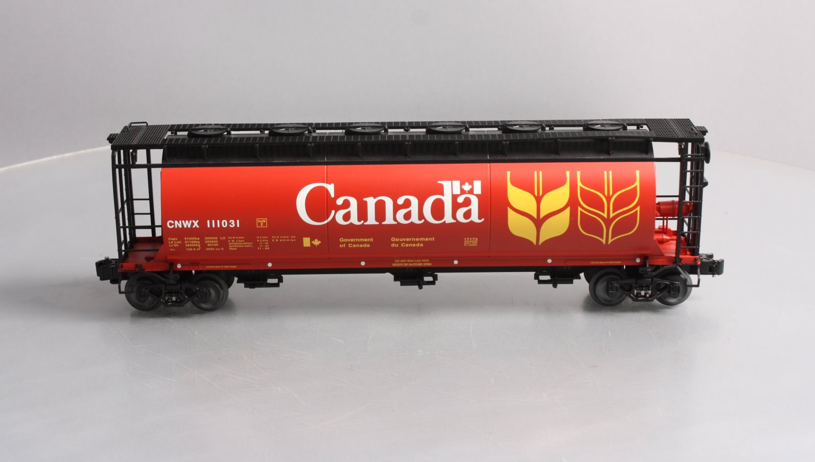 Lionel 6-17173 O Gauge Government of Canada Hopper #111031 LN/Box