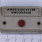 American Flyer XA10961 S-Gauge White Uncoupler Control Button