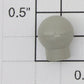 Lionel 0333-7 Satellite Dish Gray Swivel Ball