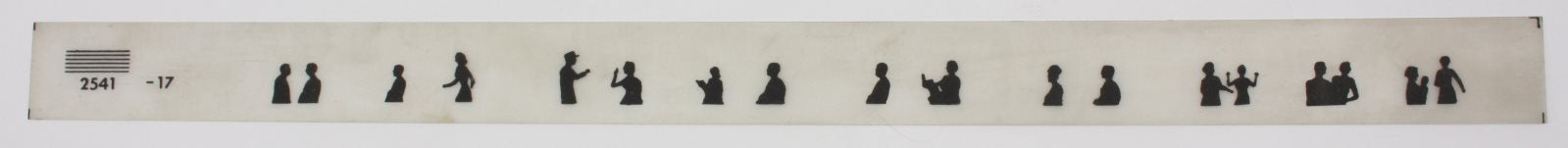 Lionel 2541-17 Left Hand Window Strip- Alexander Hamilton Passenger Car