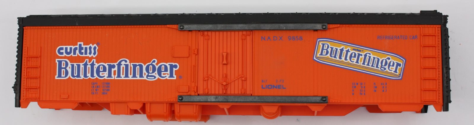 Lionel 9858-3/17 Butterfinger Billboard Reefer Car Shell Only