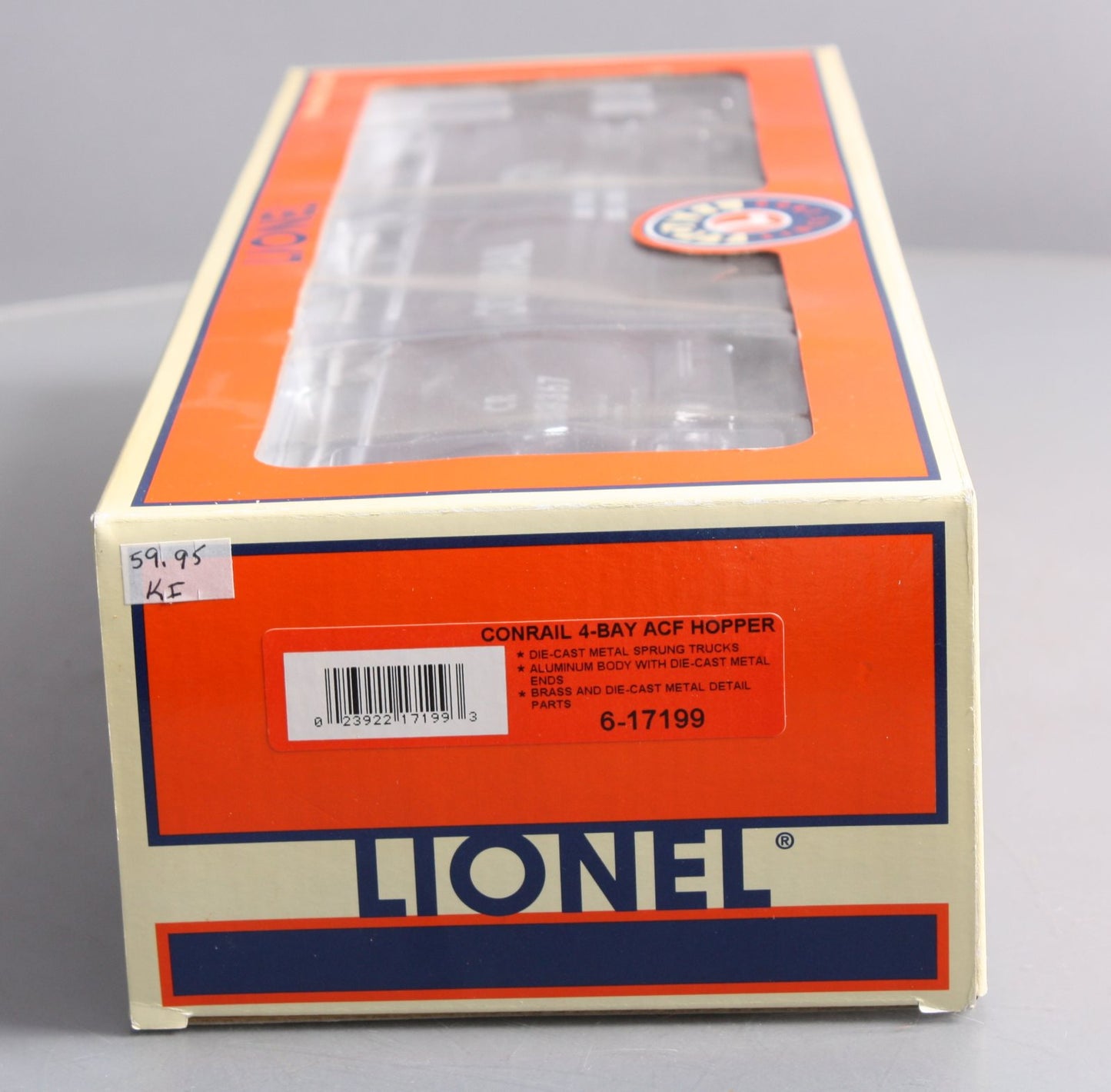 Lionel 6-17199 O Gauge Conrail 4-Bay ACF Hopper #888367 NIB
