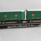 Lionel 6-27545 O Gauge Chesapeake & Ohio REA PS-4 Flatcars w/ Trailers LN/Box