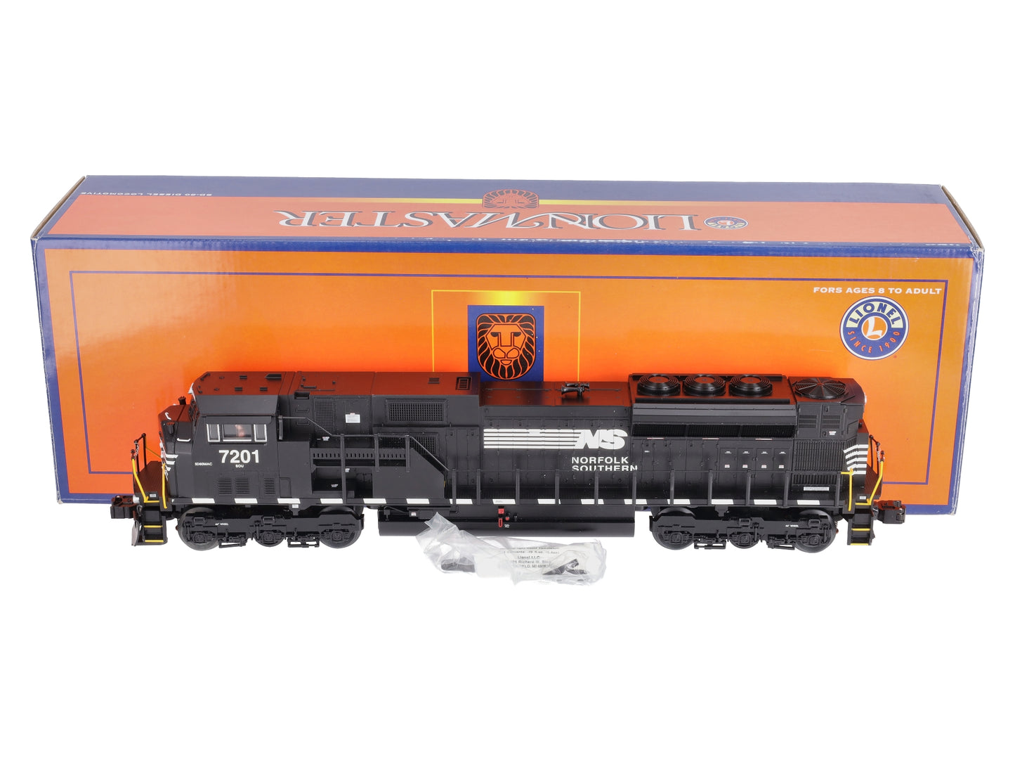 Lionel 6-28204 O Gauge Norfolk Southern SD-80 MAC Diesel Locomotive #7201 LN/Box