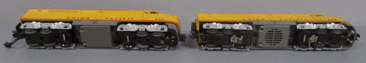 MTH 30-2218-1 O Gauge Union Pacific Alco PA AA Diesel Engine Set #602/604 w/PS2 LN/Box