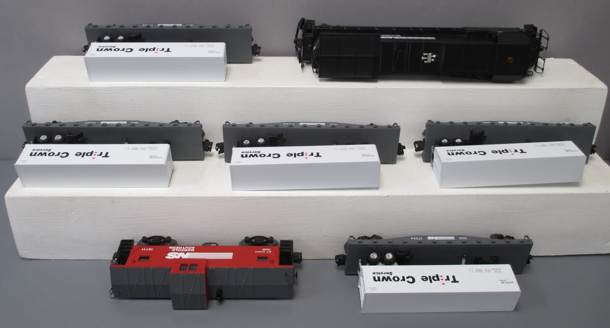 Lionel 6-11718 O Gauge Norfolk Southern Intermodal Dash-8-40C Diesel Train Set MT/Box