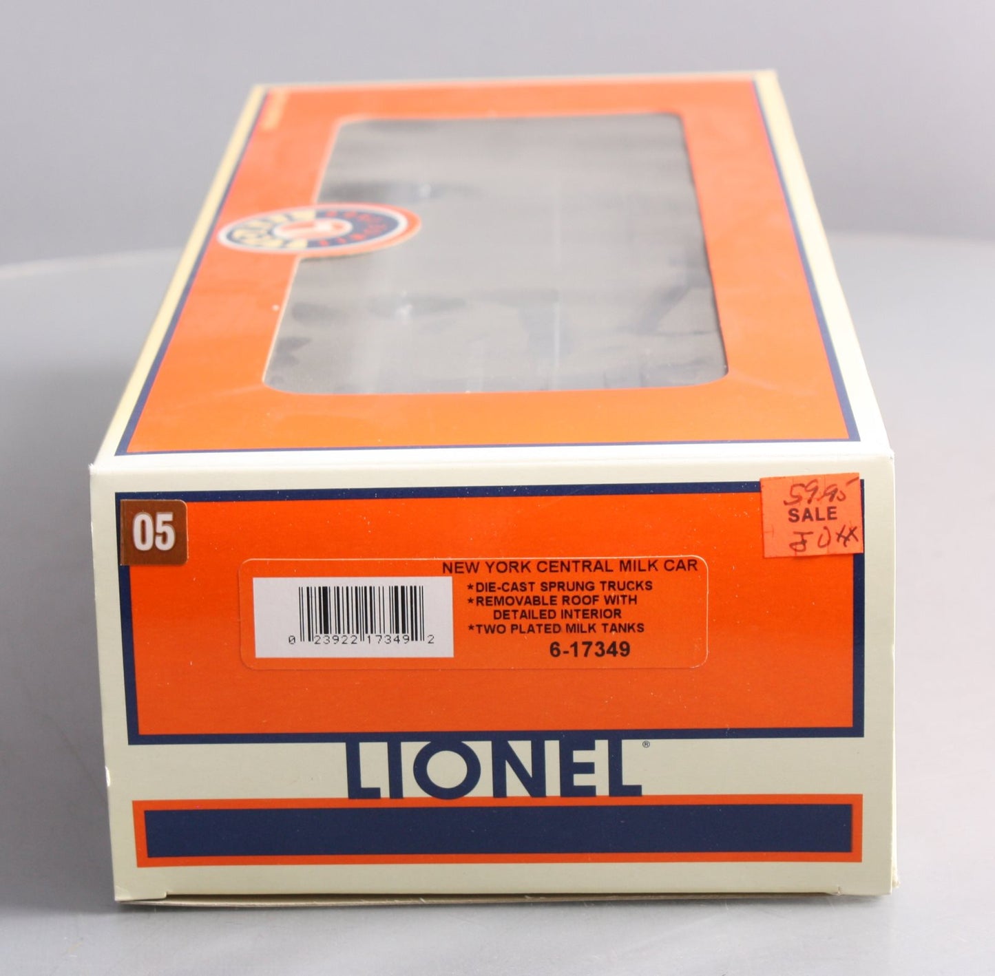 Lionel 6-17349 O Gauge New York Central Woodside Milk Car #6581 LN/Box