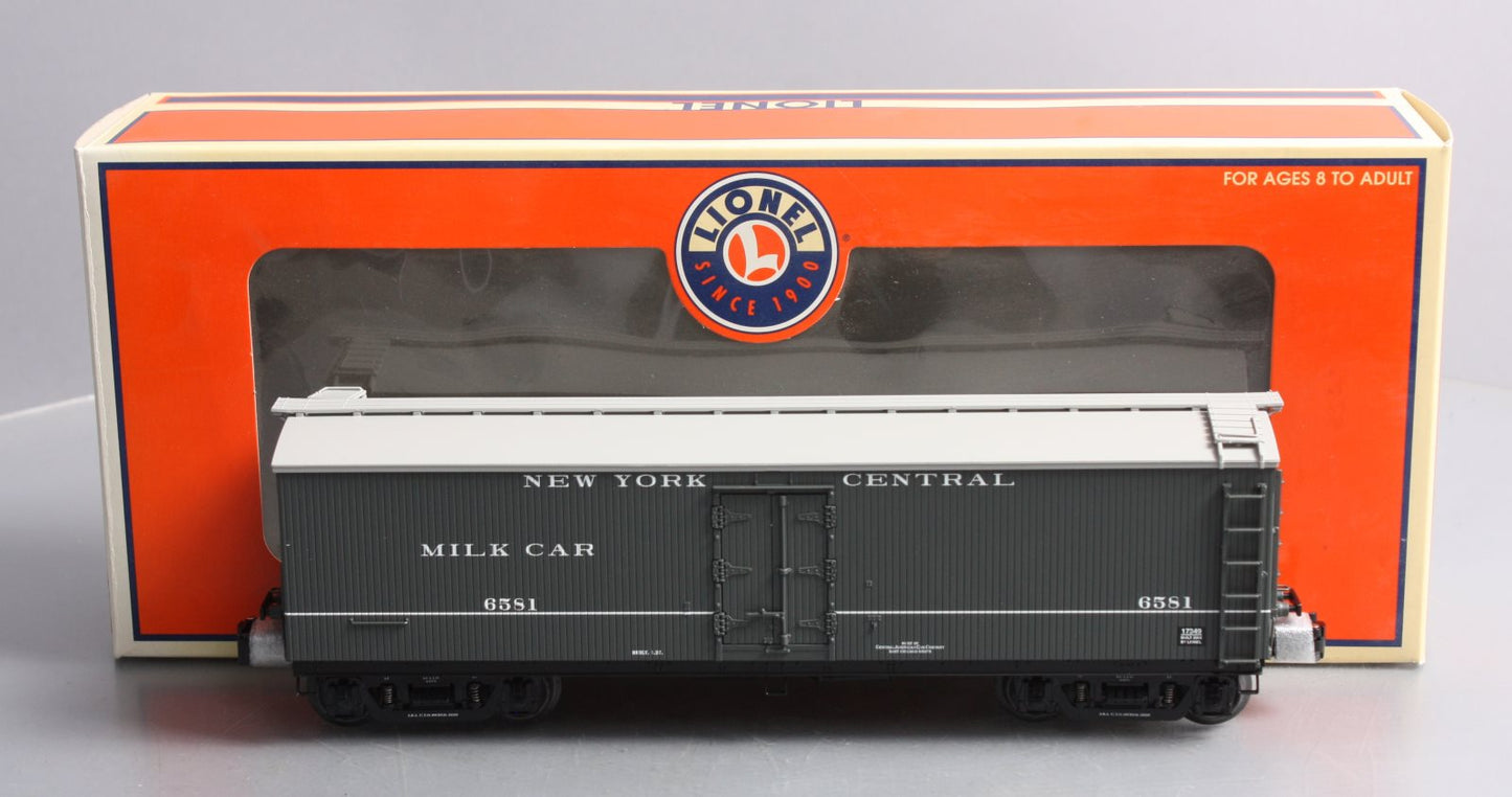 Lionel 6-17349 O Gauge New York Central Woodside Milk Car #6581 LN/Box