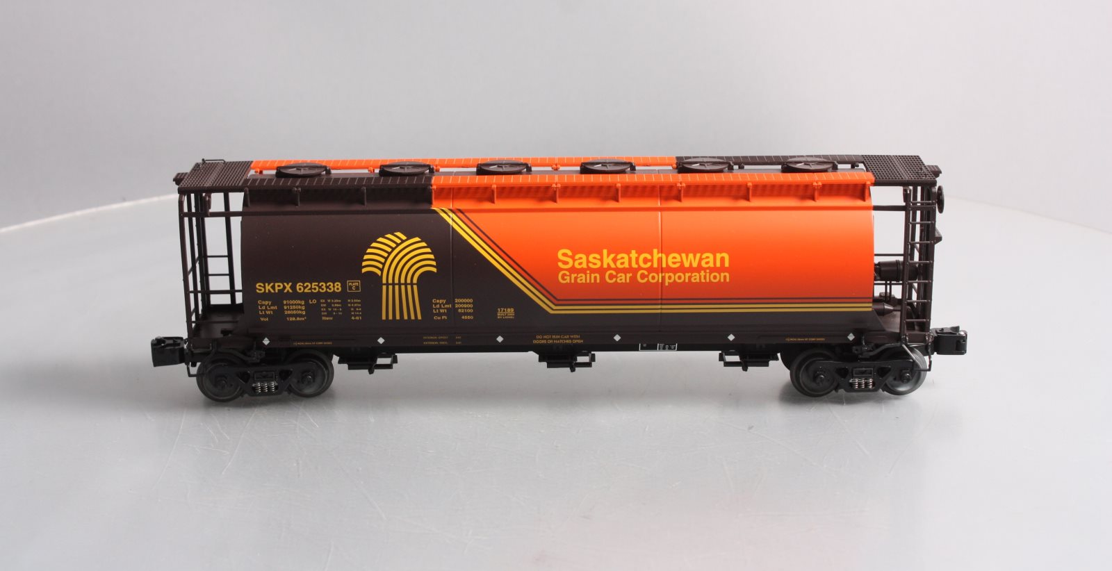 Lionel 6-17189 O Gauge Saskatchewan Grain Hopper #625338 LN/Box