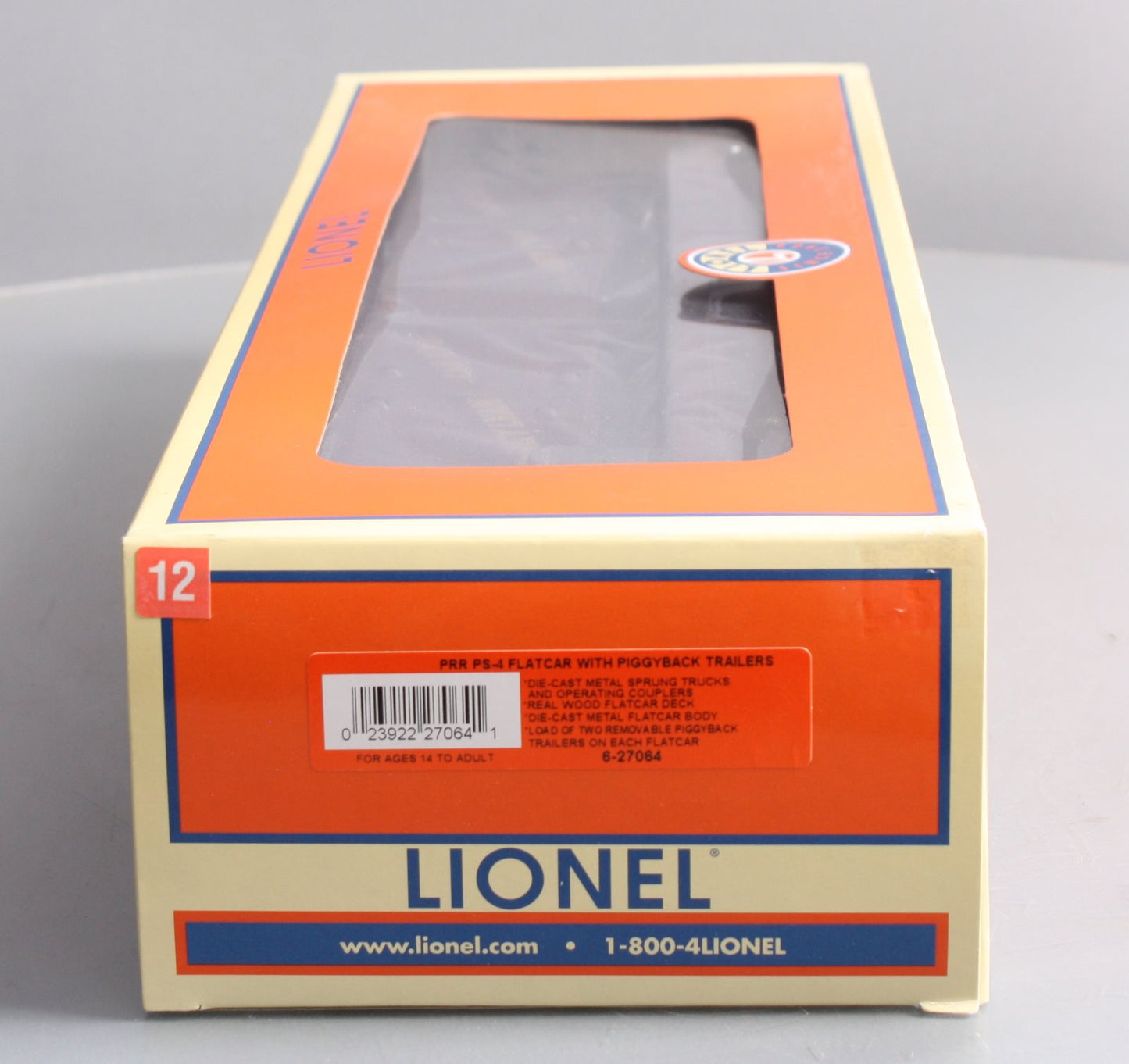 Lionel 6-27064 Pennsylvania Railroad Piggyback Flat Car #469616