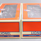 Lionel 6-21861 O Pennsylvania PS4 Flatcars with Piggyback Trailers 469620/469621 LN/Box