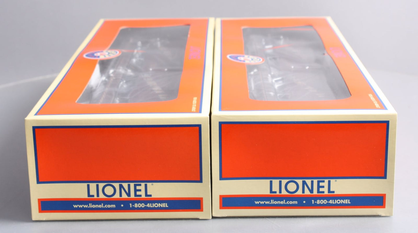 Lionel 6-21861 O Pennsylvania PS4 Flatcars with Piggyback Trailers 469620/469621 LN/Box
