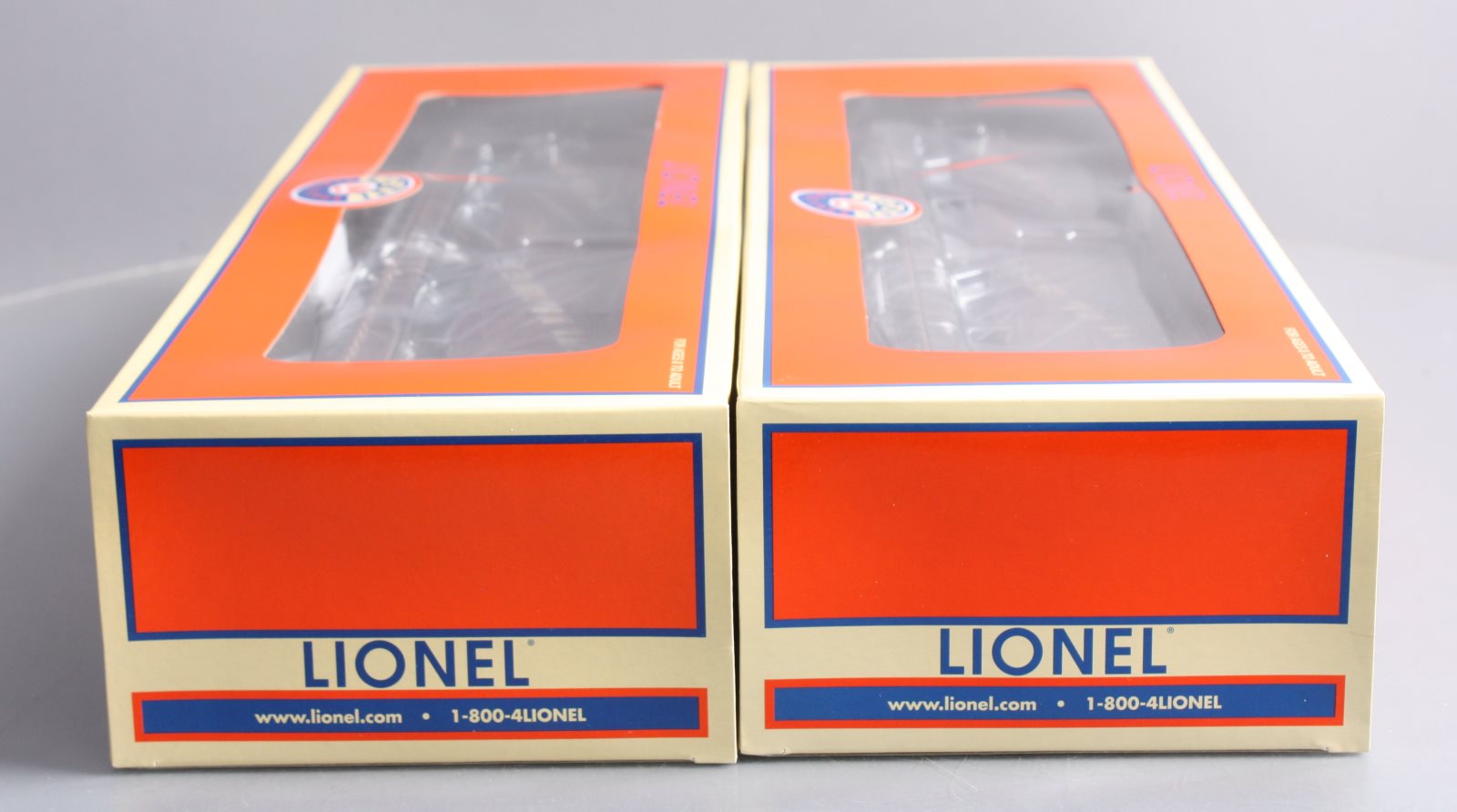 Lionel 6-21861 O Pennsylvania PS4 Flatcars with Piggyback Trailers 469620/469621 LN/Box