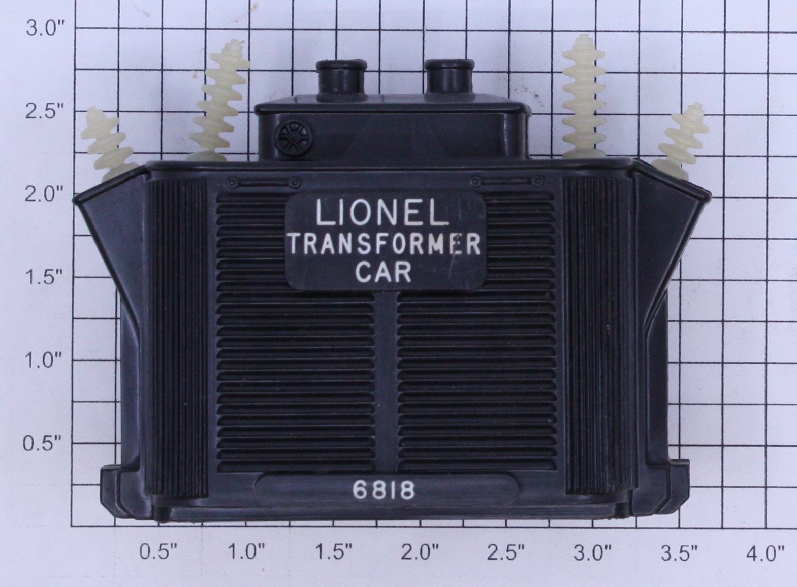 Lionel 6818-100 Black Plastic Transformer Assembly