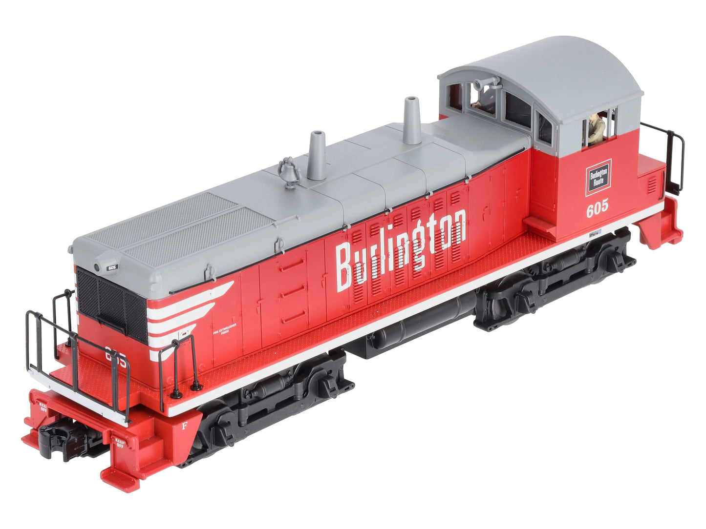 MTH 30-20227-1 Burlington NW2 Diesel Switcher w/PS 3.0 #605