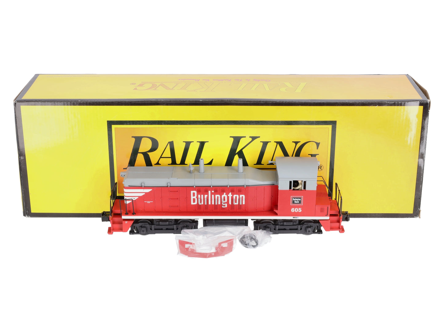 MTH 30-20227-1 Burlington NW2 Diesel Switcher w/PS 3.0 #605