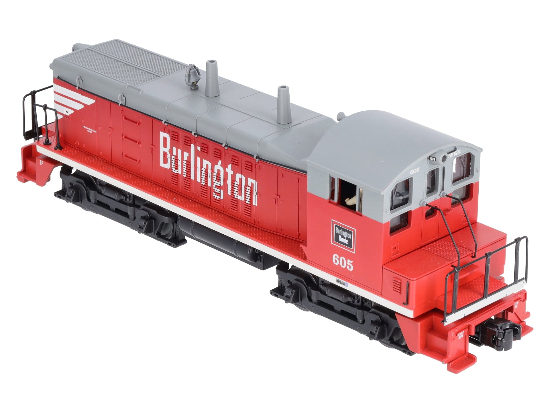 MTH 30-20227-1 Burlington NW2 Diesel Switcher w/PS 3.0 #605