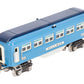 MTH 11-80006 O Gauge Two-Tone Blue Pullman Car #2613 (w/Nickel Trim) LN/Box