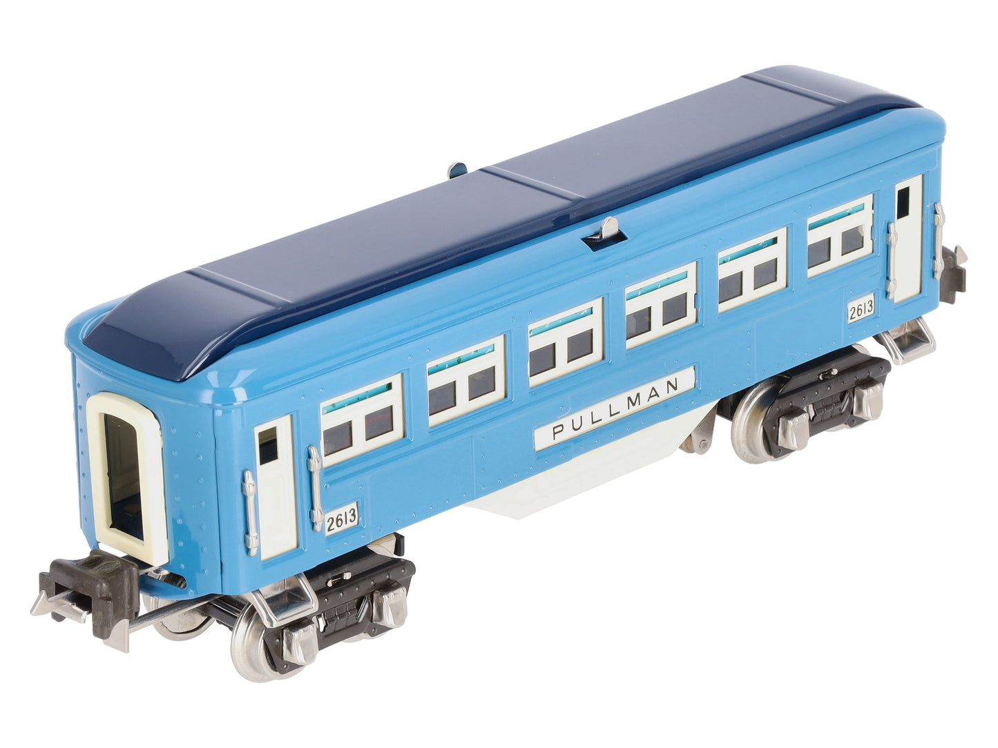 MTH 11-80006 O Gauge Two-Tone Blue Pullman Car #2613 (w/Nickel Trim) LN/Box