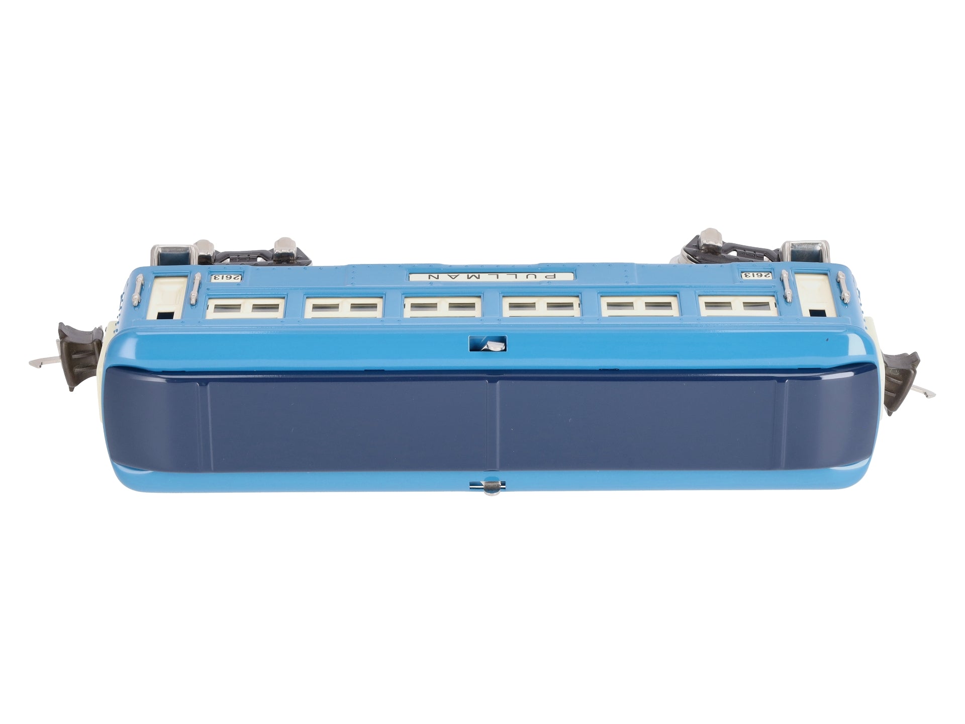 MTH 11-80006 O Gauge Two-Tone Blue Pullman Car #2613 (w/Nickel Trim) LN/Box