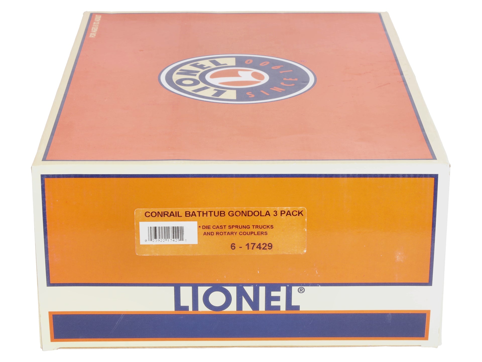 Lionel 6-17429 O Gauge Conrail Bathtub Gondolas (Set of 3) LN/Box